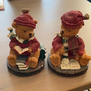 3 for $20 item - Christmas Teddy Bear Figurines